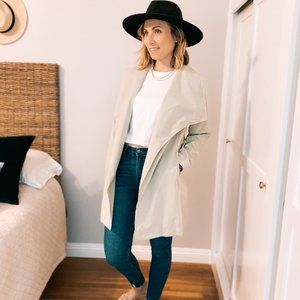 Cool Green Lapel Jacket